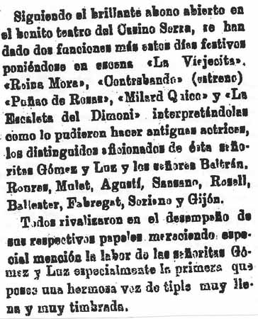 Reculls de premsa